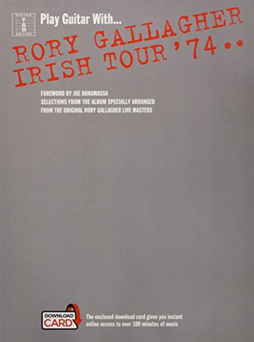 Irish Tour '74 Tab Book & Download Card: Guitar Tab Edition